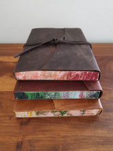 Marbled Journal With Lines & Flap - Suricat Journals